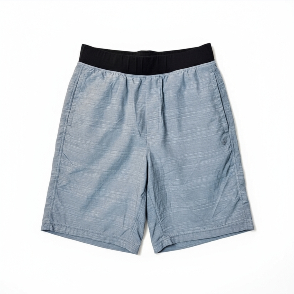 Gaiam Gray and White Athletic Shorts